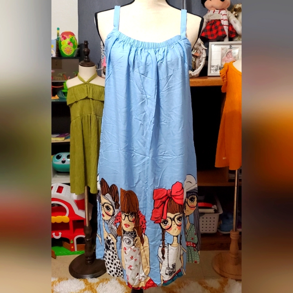 Challis dress